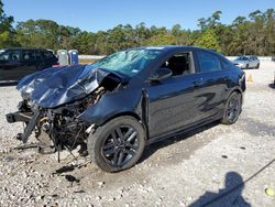 Salvage cars for sale at Houston, TX auction: 2021 KIA Forte GT Line