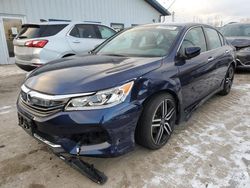 Honda Vehiculos salvage en venta: 2016 Honda Accord Sport