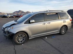 Carros salvage a la venta en subasta: 2018 Toyota Sienna XLE