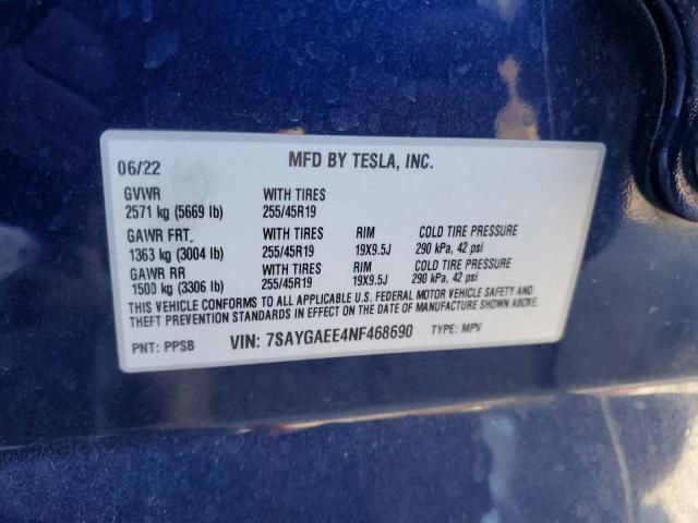 2022 Tesla Model Y