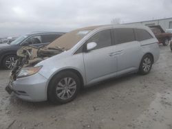 Salvage cars for sale at Kansas City, KS auction: 2014 Honda Odyssey EXL