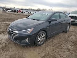 Salvage cars for sale at Kansas City, KS auction: 2019 Hyundai Elantra SEL