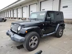 Salvage SUVs for sale at auction: 2018 Jeep Wrangler Sahara