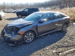 Carros salvage a la venta en subasta: 2016 Honda Civic EX