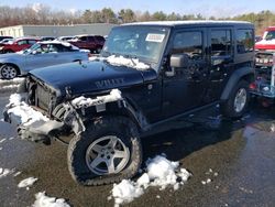 Jeep Wrangler salvage cars for sale: 2017 Jeep Wrangler Unlimited Sport