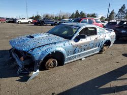 Salvage cars for sale at Denver, CO auction: 2005 Ford Mustang GT