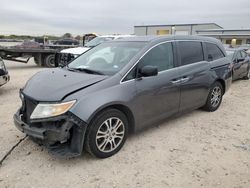 Salvage cars for sale from Copart San Antonio, TX: 2012 Honda Odyssey EXL