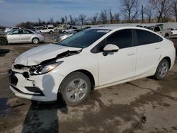 Chevrolet Cruze salvage cars for sale: 2017 Chevrolet Cruze LS