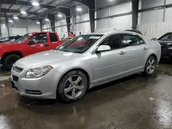 Chevrolet salvage cars for sale: 2012 Chevrolet Malibu 1LT