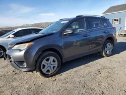 Salvage cars for sale from Copart Assonet, MA: 2015 Toyota Rav4 LE