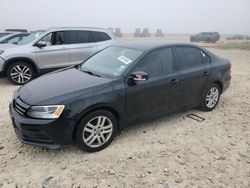 Salvage cars for sale at Taylor, TX auction: 2015 Volkswagen Jetta Base