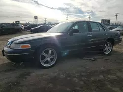 Salvage cars for sale at Chicago Heights, IL auction: 1998 Ford Crown Victoria LX