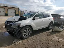 Salvage cars for sale at Pekin, IL auction: 2014 Nissan Murano S