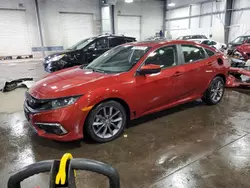 Honda salvage cars for sale: 2019 Honda Civic EX