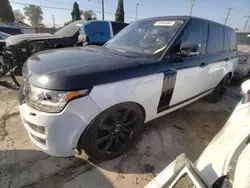 Land Rover salvage cars for sale: 2017 Land Rover Range Rover HSE