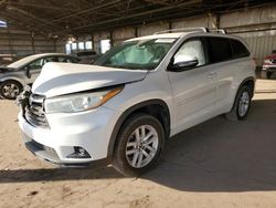 Vehiculos salvage en venta de Copart Cleveland: 2016 Toyota Highlander LE