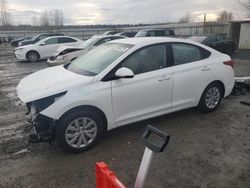 Hyundai salvage cars for sale: 2018 Hyundai Accent SE