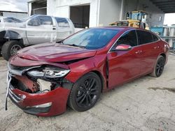 Salvage cars for sale at Riverview, FL auction: 2021 Chevrolet Malibu Premier