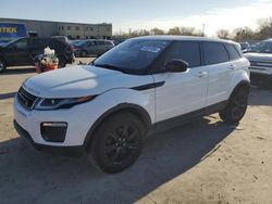 Salvage SUVs for sale at auction: 2017 Land Rover Range Rover Evoque SE