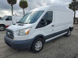 Salvage cars for sale from Copart West Palm Beach, FL: 2017 Ford Transit T-150