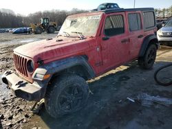 Vehiculos salvage en venta de Copart Windsor, NJ: 2020 Jeep Wrangler Unlimited Sport