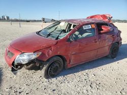 Salvage cars for sale from Copart New Braunfels, TX: 2009 Toyota Corolla Base