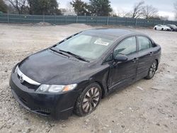 Salvage cars for sale at Madisonville, TN auction: 2010 Honda Civic EXL