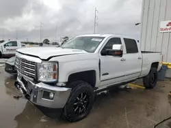 Salvage cars for sale at New Orleans, LA auction: 2015 Chevrolet Silverado K2500 High Country