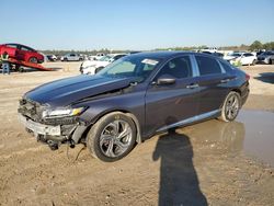 Salvage cars for sale at Houston, TX auction: 2018 Honda Accord EXL