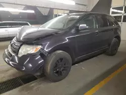 Salvage cars for sale at Dyer, IN auction: 2007 Ford Edge SEL