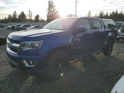 2017 Chevrolet Colorado LT en venta en Graham, WA