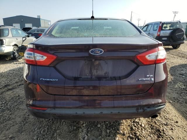 2013 Ford Fusion SE Hybrid