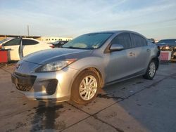 Salvage cars for sale at Grand Prairie, TX auction: 2012 Mazda 3 I