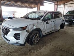 Salvage cars for sale at American Canyon, CA auction: 2019 Hyundai Santa FE SE