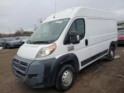 Dodge Promaster 1500 1500 High salvage cars for sale: 2018 Dodge RAM Promaster 1500 1500 High