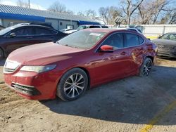 Salvage cars for sale from Copart Wichita, KS: 2017 Acura TLX Tech