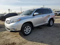 Salvage cars for sale at Chicago Heights, IL auction: 2012 Toyota Highlander Base