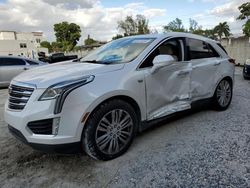 Salvage cars for sale at Opa Locka, FL auction: 2018 Cadillac XT5 Premium Luxury