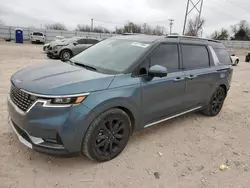 Salvage cars for sale at Oklahoma City, OK auction: 2024 KIA Carnival SX