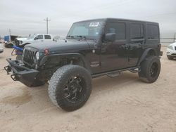 Jeep Wrangler salvage cars for sale: 2017 Jeep Wrangler Unlimited Sport