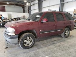 Chevrolet salvage cars for sale: 2001 Chevrolet Tahoe K1500