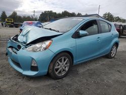 Salvage cars for sale at Midway, FL auction: 2012 Toyota Prius C