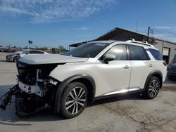 Nissan salvage cars for sale: 2024 Nissan Pathfinder Platinum