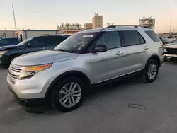 Salvage cars for sale at New Orleans, LA auction: 2014 Ford Explorer XLT