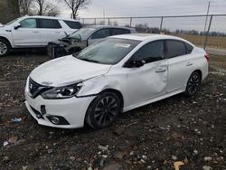 Salvage cars for sale at Cicero, IN auction: 2018 Nissan Sentra SR Turbo