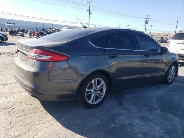 2018 Ford Fusion S Hybrid