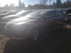 Chrysler 200 salvage cars for sale: 2016 Chrysler 200 Limited