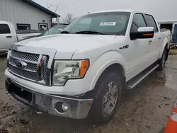 Ford F-150 salvage cars for sale: 2011 Ford F150 Supercrew