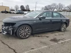 Salvage cars for sale at Moraine, OH auction: 2014 Audi A6 Premium Plus