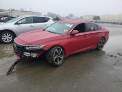 Salvage cars for sale at Martinez, CA auction: 2019 Honda Accord Sport